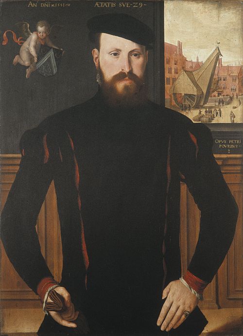Portrait de Jan van Eyewerve, 1551, Pieter Pourbus