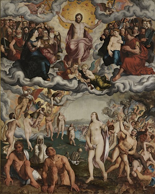 Le Jugement Dernier., 1551, Pieter Pourbus