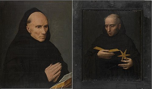 Panneau de triptyque: face. SAINT NICOLAS DE TOLENTIN., 1560, Pieter Pourbus