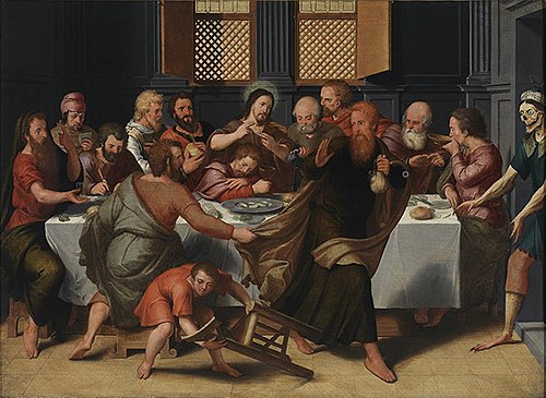 Last Supper, 1548, Pieter Pourbus