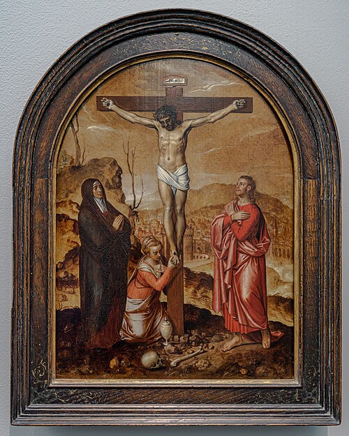 Crucifixion, 1557, Pieter Pourbus