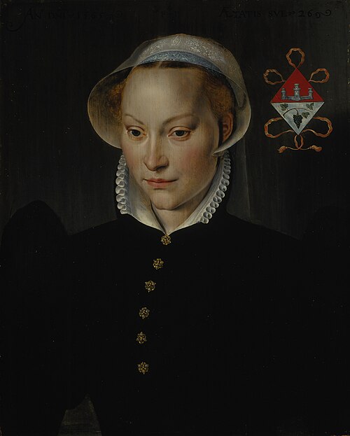 A Married Lady of Bruges, aged 26, 1565, Pieter Pourbus
