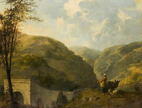 Landscape near Rome, , Jan Both