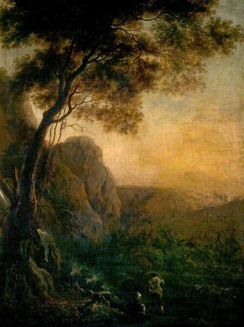 Landscape with a Waterfall, , Jan Both