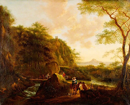 Landscape with Travellers, , Jan Both