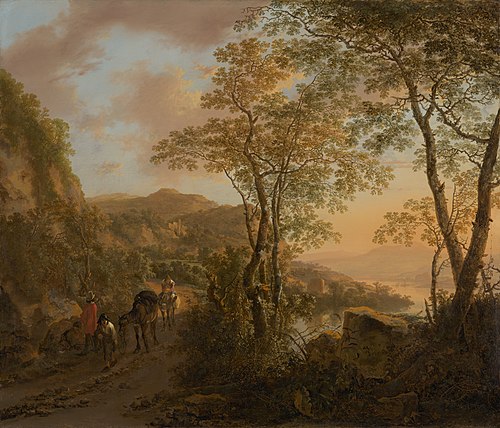 Paysage italien, 1645, Jan Both