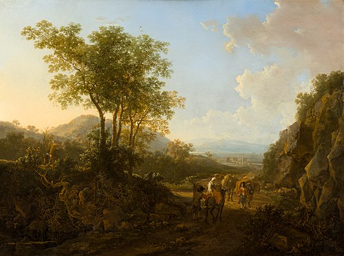 Paysage italien, 1645, Jan Both