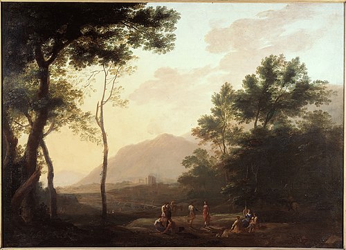Danseurs dans un paysage, 1643, Jan Both