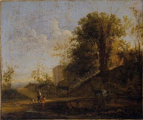 Paysage italien, 1637, Jan Both