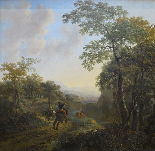 Italian Landscape with Horsemen, 1640, Jan Both