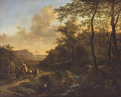 Scene of the Roman Campagna, 1647, Jan Both