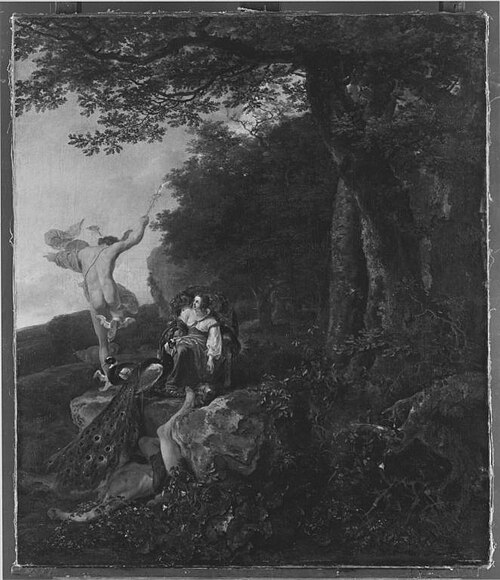 Landschaft mit Merkur, Juno und dem toten Argus, 1650, Jan Both