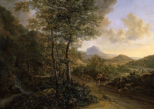 Italian Landscape with Monte Socrate, 1643, Jan Both