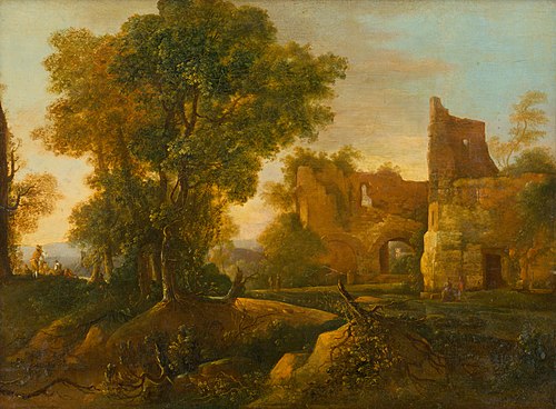 Krajina so zrúcaninou, 1640, Jan Both