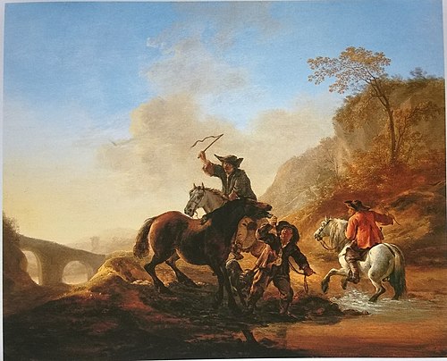 The Three Horsemen, 1650, Jan Both