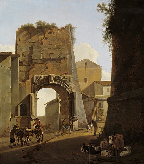 The Titus Arch in Rome, 1645, Jan Both