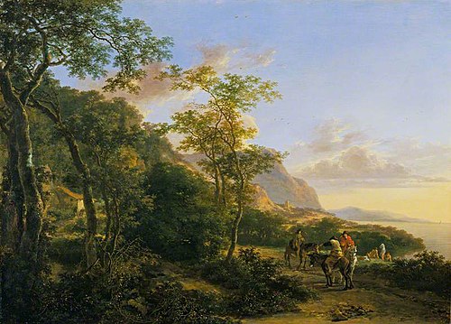 Italian Coast Scene, 1645, Jan Both