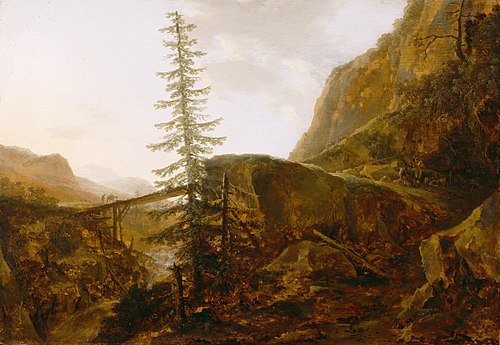 A Pass in the Apennines, 1639, Jan Both