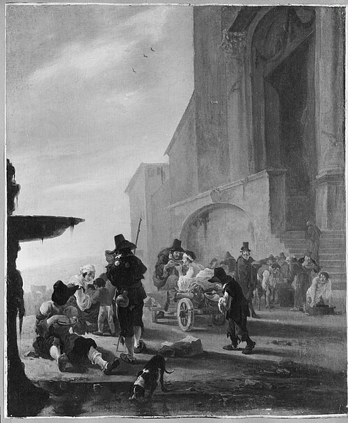 Distribution de nourriture, 1625, Jan Both
