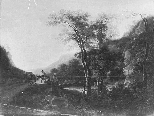 Road through Wooded Landscape, 1640, Jan Both