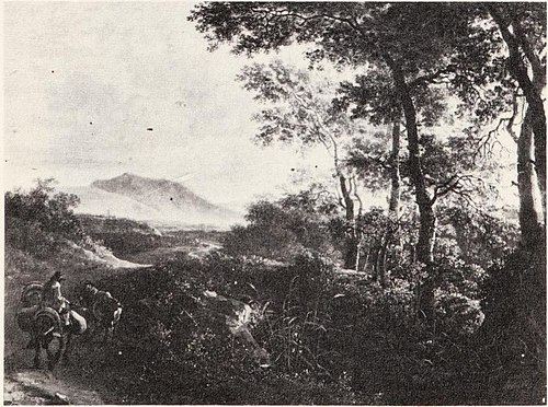 Paysage au muletier, 1644, Jan Both