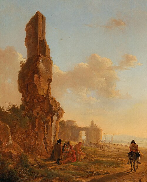 An Italianate landscape with ruins, 1650, Jan Both