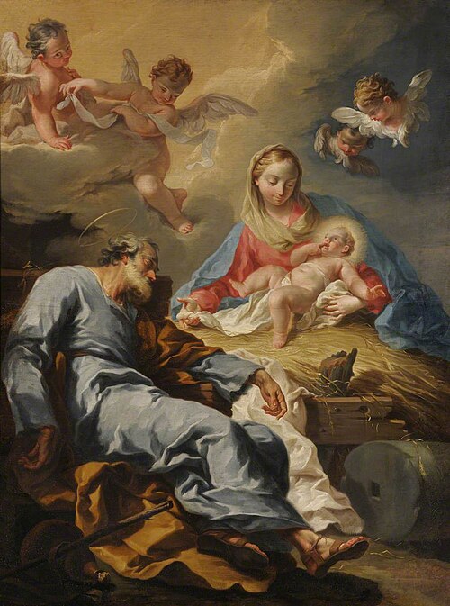 Presepio (The Nativity), 1717, Giovanni Battista Pittoni