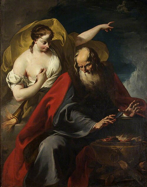 Allegory of Winter and Summer, 1720, Giovanni Battista Pittoni