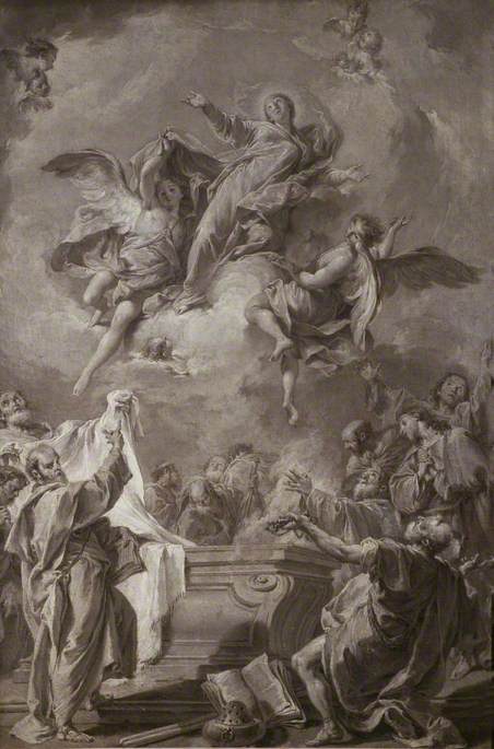 The Assumption of the Virgin, , Giovanni Battista Pittoni