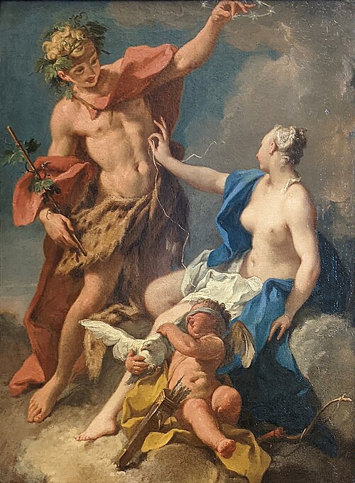 Bacchus et Ariane, 1723, Giovanni Battista Pittoni