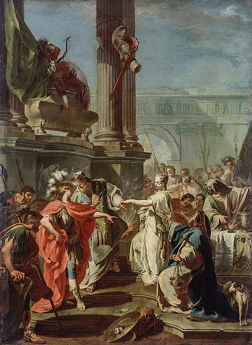 Le Sacrifice de Polyxène, 1800, Giovanni Battista Pittoni