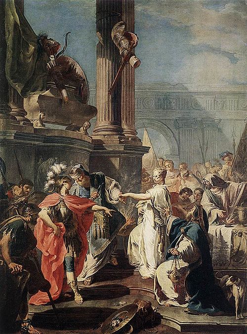 Sacrifice of Polyxena, 1730, Giovanni Battista Pittoni