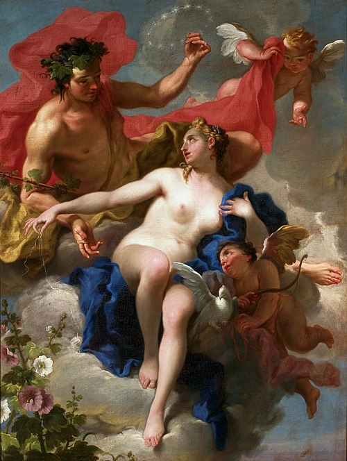 Bacchus et Ariane, 1720, Giovanni Battista Pittoni