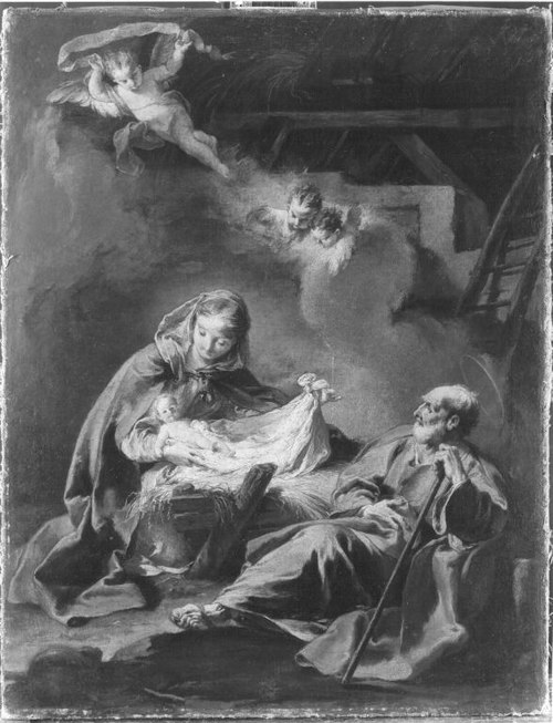 La naissance du Christ, 1735, Giovanni Battista Pittoni