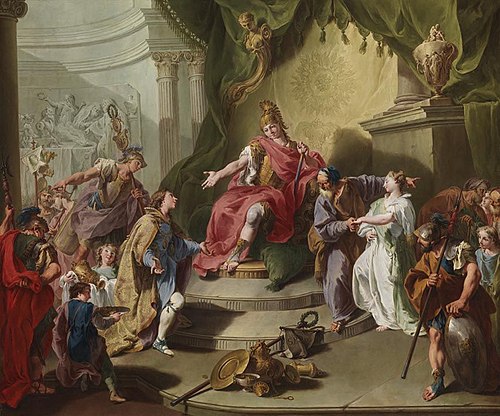 La générosité de Scipio, 1737, Giovanni Battista Pittoni