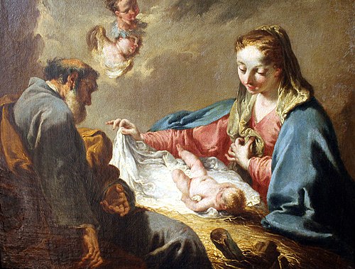 La Nativité, 1730, Giovanni Battista Pittoni
