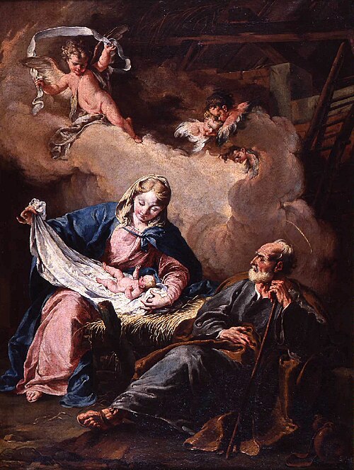 Nativité, 1730, Giovanni Battista Pittoni