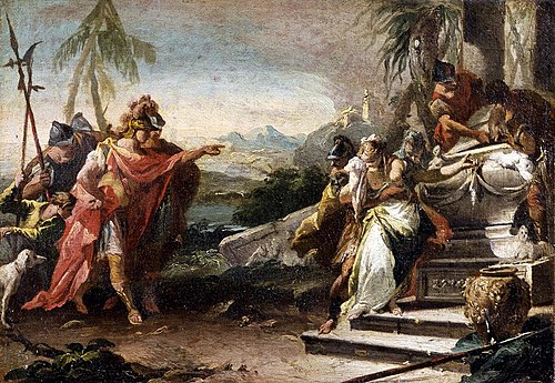 The Sacrifice of Polyxena, , Giovanni Battista Pittoni