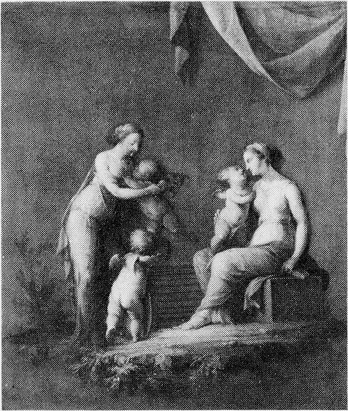 Clipping the Wings of Cupids, 1787, Dirk van der Aa