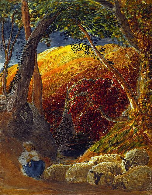 Magic Apple Tree, 1830, Samuel Palmer