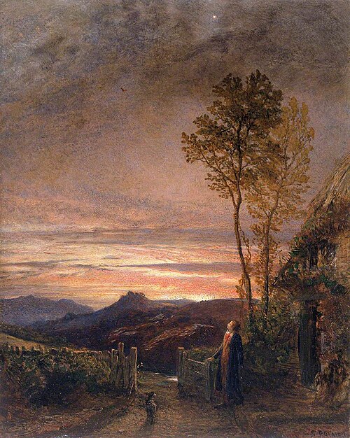 The Rising of the Skylark, 1839, Samuel Palmer