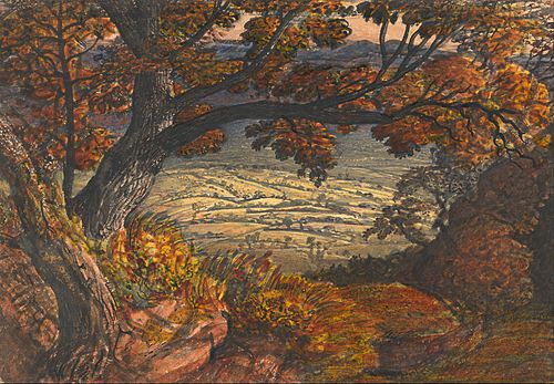 The Weald of Kent, 1833, Samuel Palmer