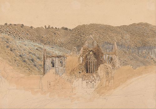 Tintern Abbey, 1835, Samuel Palmer