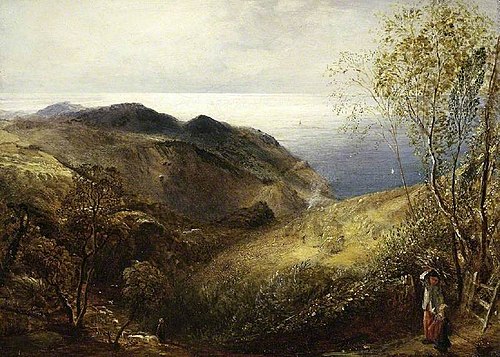 View of Lee, North Devon, 1834, Samuel Palmer