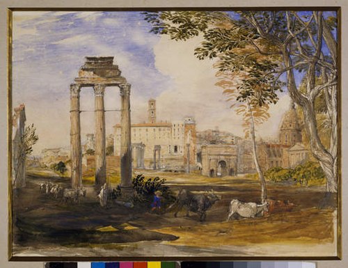 The Forum, Rome, , Samuel Palmer
