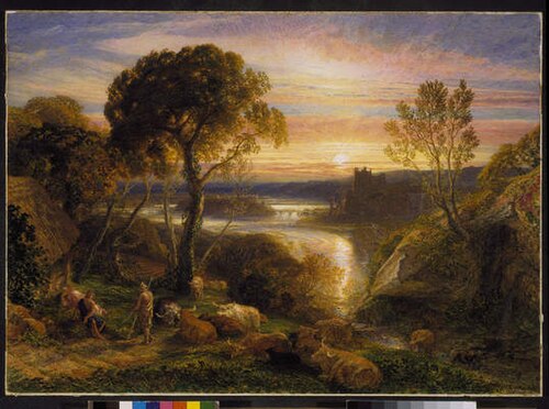 Tityrus Restored to his Patrimony, 1877, Samuel Palmer