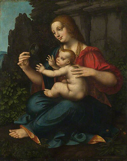 The Virgin and Child, 1512, Marco d'Oggiono