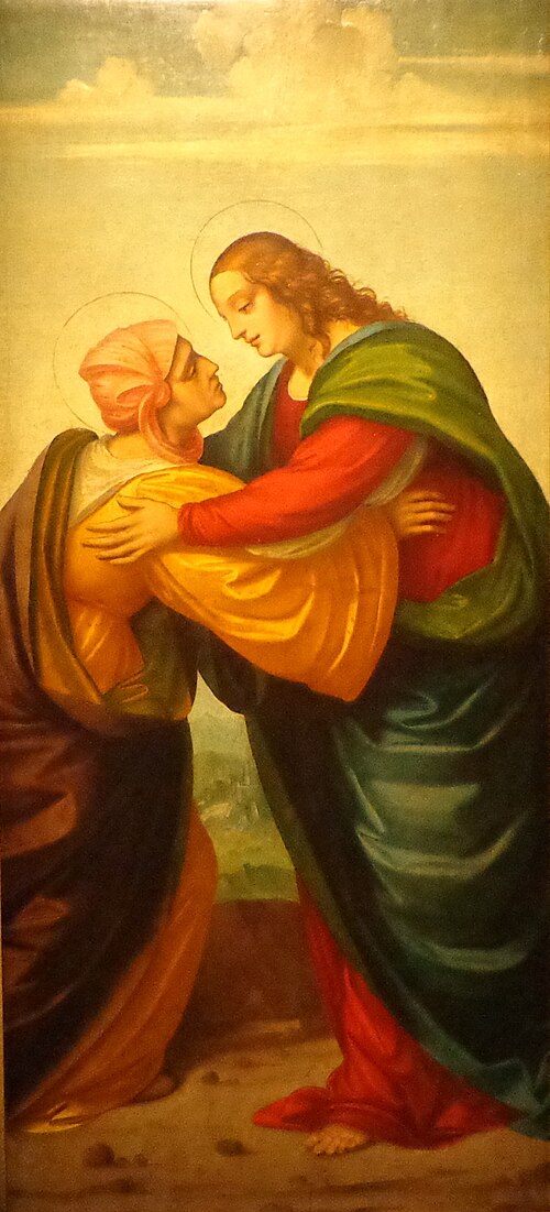 The Visitation, 1600, Marco d'Oggiono
