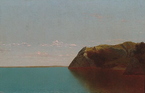 Newport Rocks, 1872, John Frederick Kensett