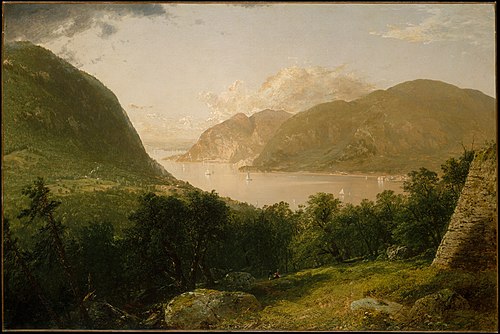 Hudson River Scene, 1857, John Frederick Kensett